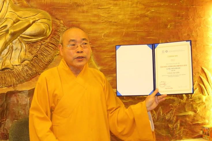 Sư phụ chia sẻ về những tiêu chí để Unesco Việt Nam công nhận ngôi chùa Từ Tân là "VIỆT NAM LINH THIÊNG CỔ TỰ"