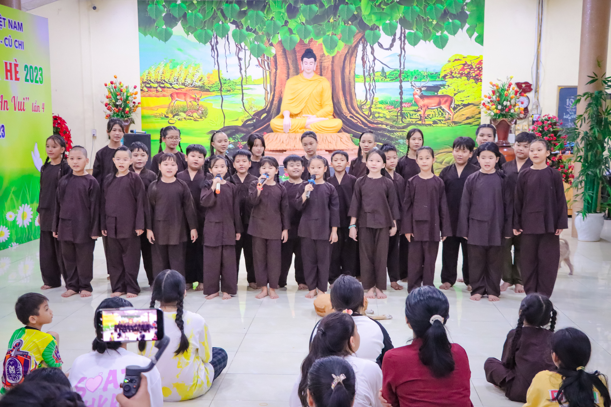 Ấm áp, hân hoan trong ngày hội Trung thu tại Thiền thất Hương Vân – Củ Chi