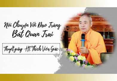 Nói chuyện với Đạo Tràng Bát Quan Trai - HT. Thích Viên Giác