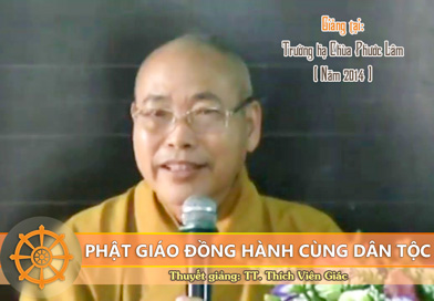 Phật Giáo đồng hành cùng Dân Tộc - TT. Thích Viên Giác