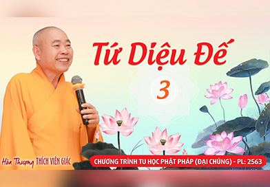Phần 3: Tập Đế [Tứ Diệu Đế] - Thuyết Giảng: HT. Thích Viên Giác
