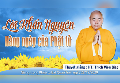 Lời Khấn Nguyện hàng ngày của Phật tử