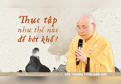 Thực tập như thế nào để bớt khổ? | HT. Thích Viên Giác [Pháp Đàm Online]