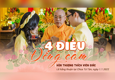 4 Điều đồng cảm | Lễ Hằng Thuận Chùa Từ Tân | HT. Thích Viên Giác