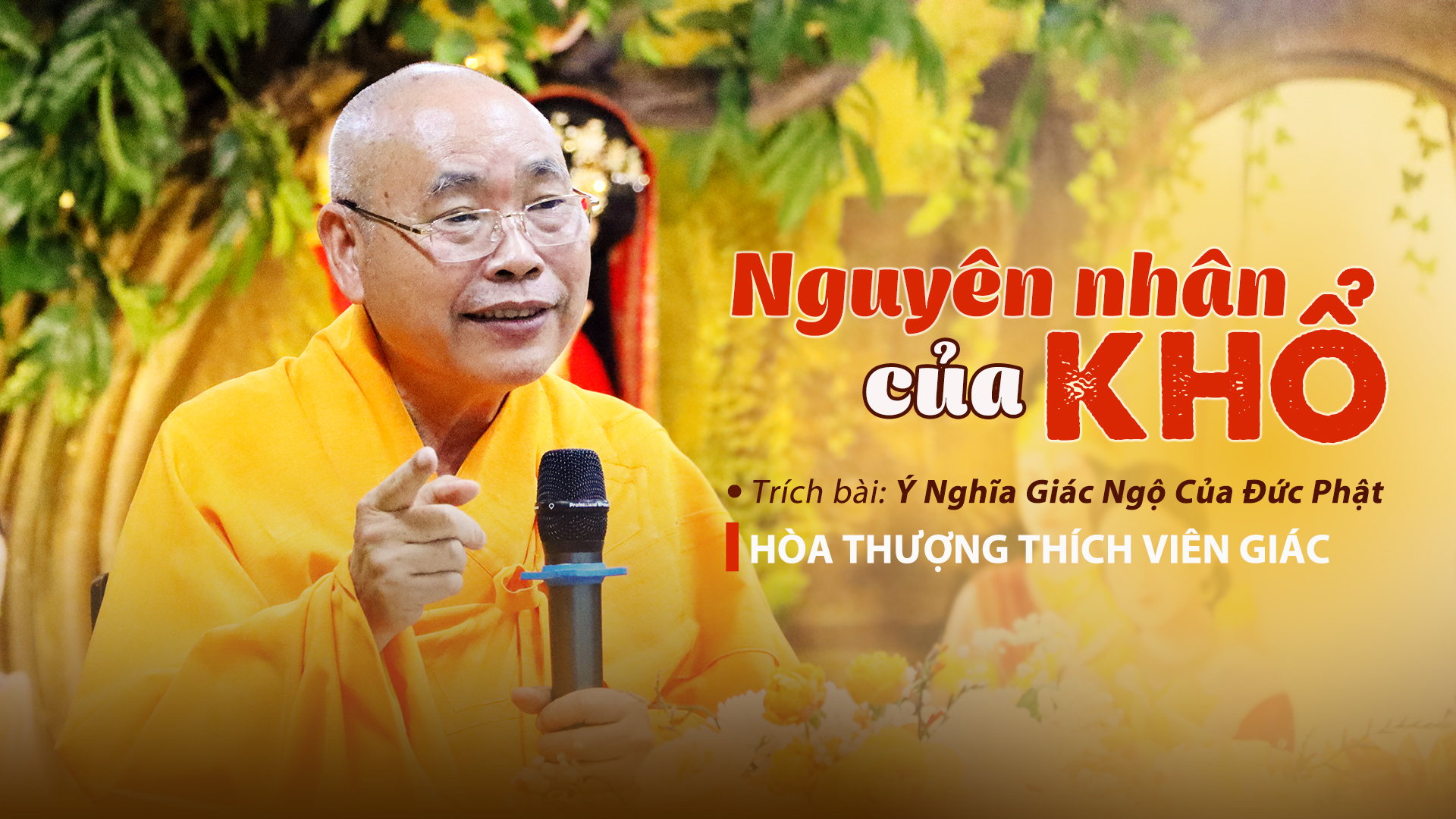 Nguyên nhân của Khổ | HT. Thích Viên Giác