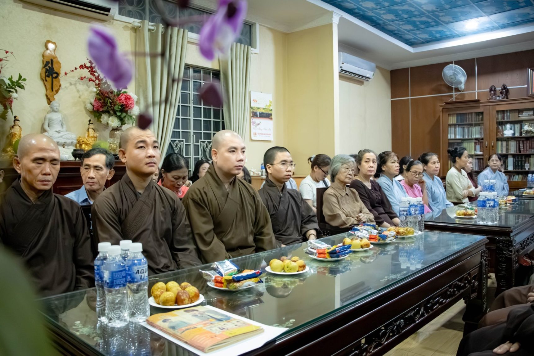 BẾ GIẢNG KHÓA HỌC AN CƯ KIẾT HẠ PL.2570 – DL.2026 (24)