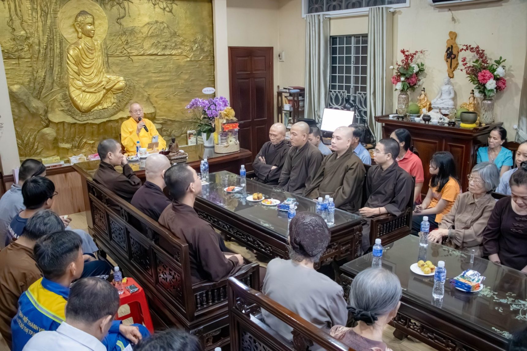 BẾ GIẢNG KHÓA HỌC AN CƯ KIẾT HẠ PL.2570 – DL.2026 (35)
