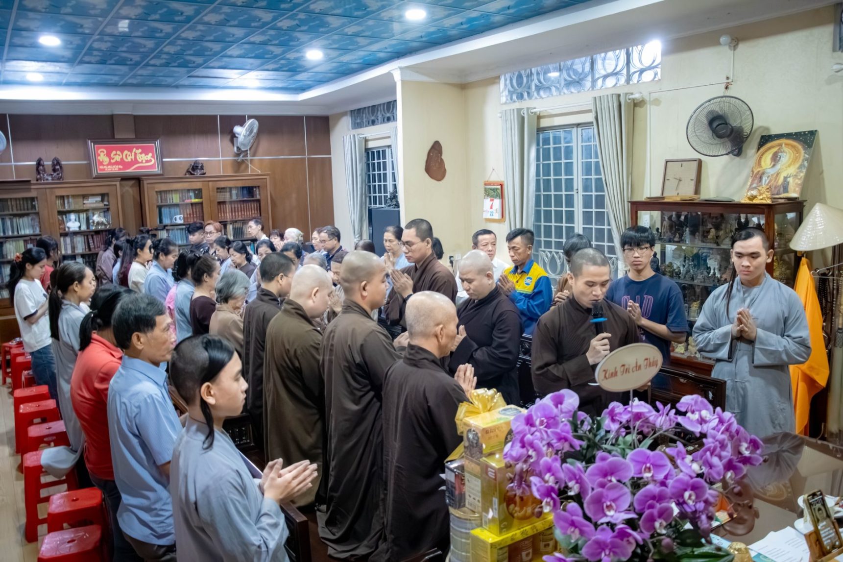 BẾ GIẢNG KHÓA HỌC AN CƯ KIẾT HẠ PL.2570 – DL.2026 (42)
