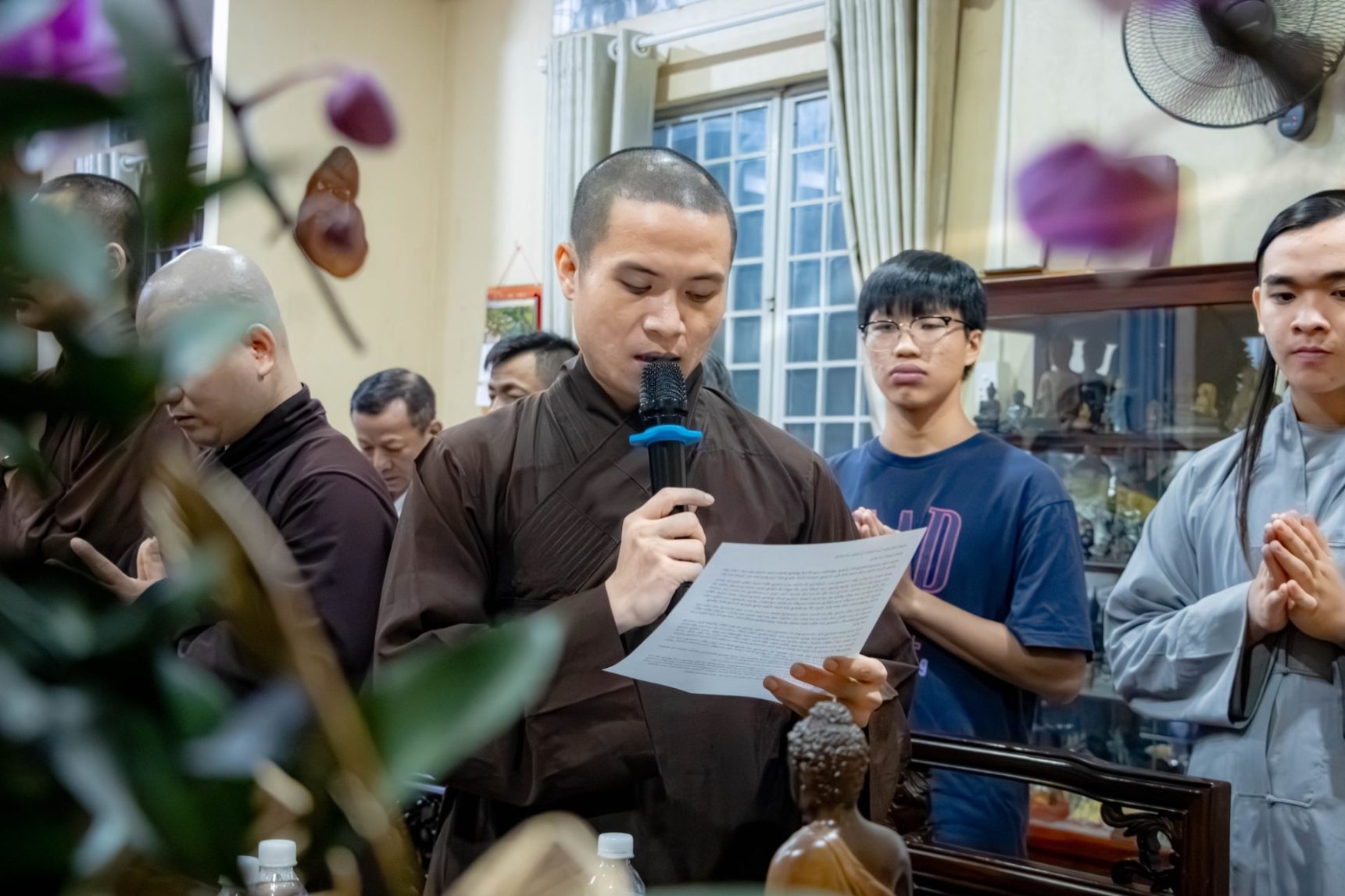 BẾ GIẢNG KHÓA HỌC AN CƯ KIẾT HẠ PL.2570 – DL.2026 (43)